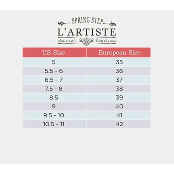 L'Artiste by Spring Step Womens Parchelle Ankle Strap Shoe -- Sky Blue Multi NEW